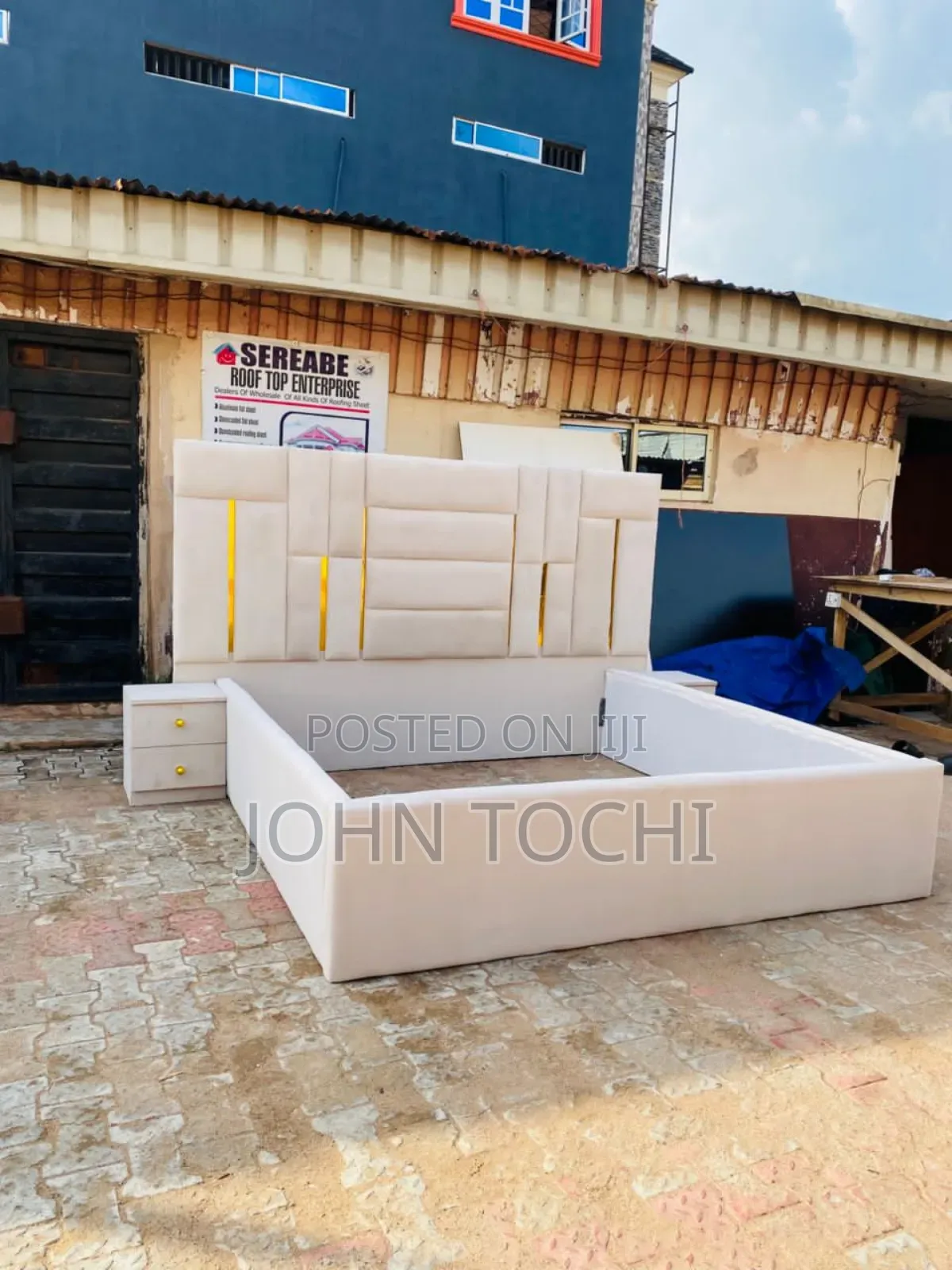 6 by 6 Bedframes With 2 Bedsides