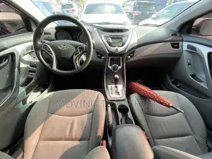Hyundai Elantra Limited 2012 Silver