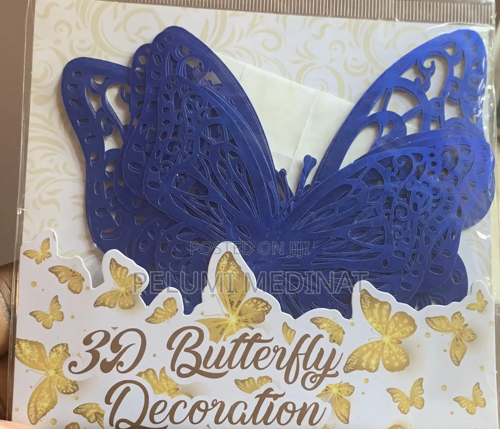 3d Butterfly Decoration