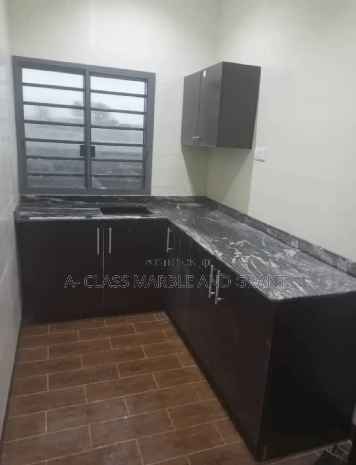 Kitchen Top Black Juprano Granite Marble