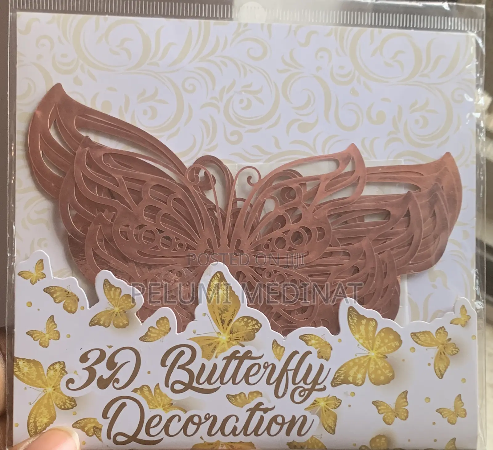 3d Butterfly Decoration