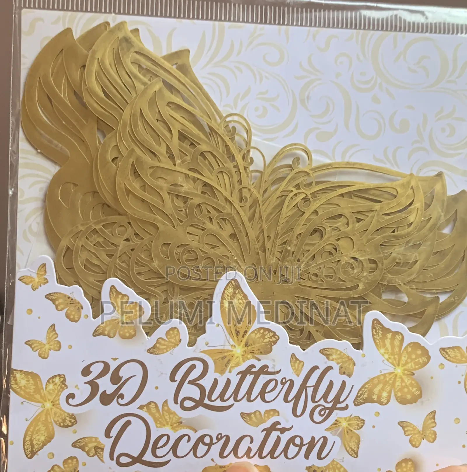 3d Butterfly Decoration