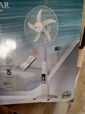 Glamstar 18 Inches Rechargeable Fan
