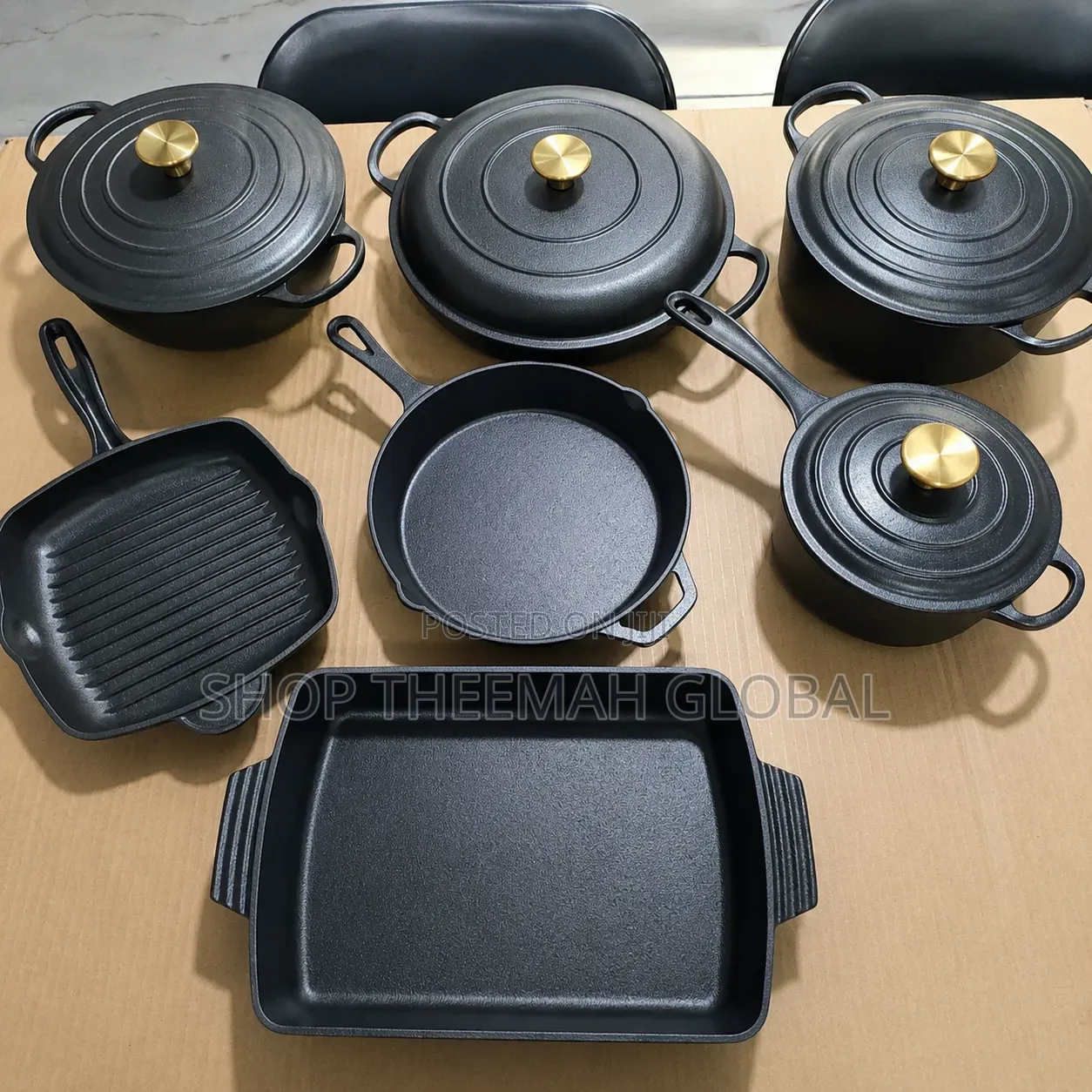Enamel Cast Iron Pots