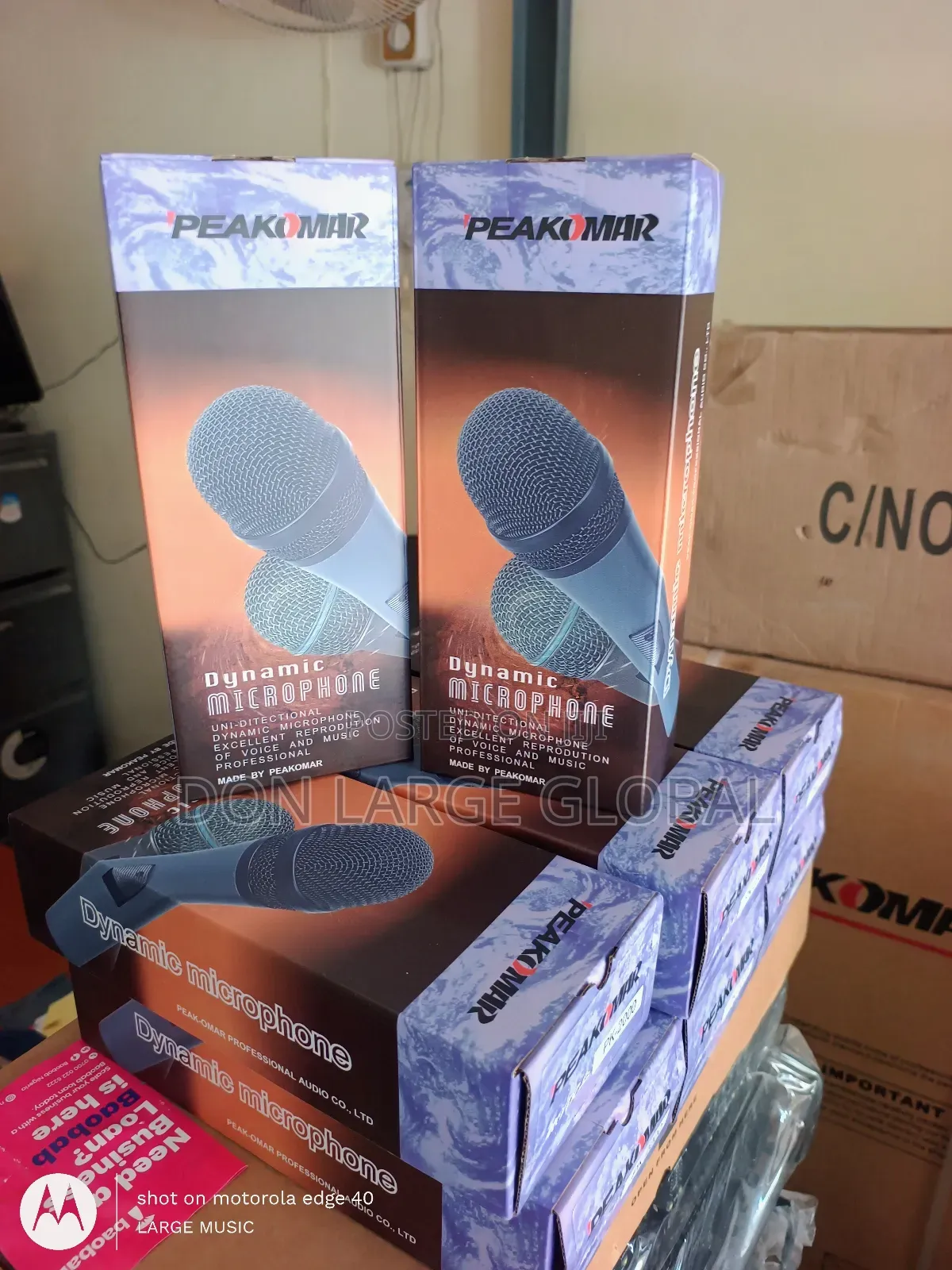 Peakomar Dynamic Wirred Mic