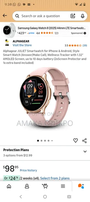 Alphagear Juliet Smart Watch