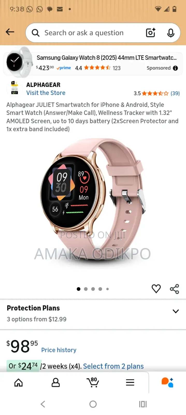 Alphagear Juliet Smart Watch