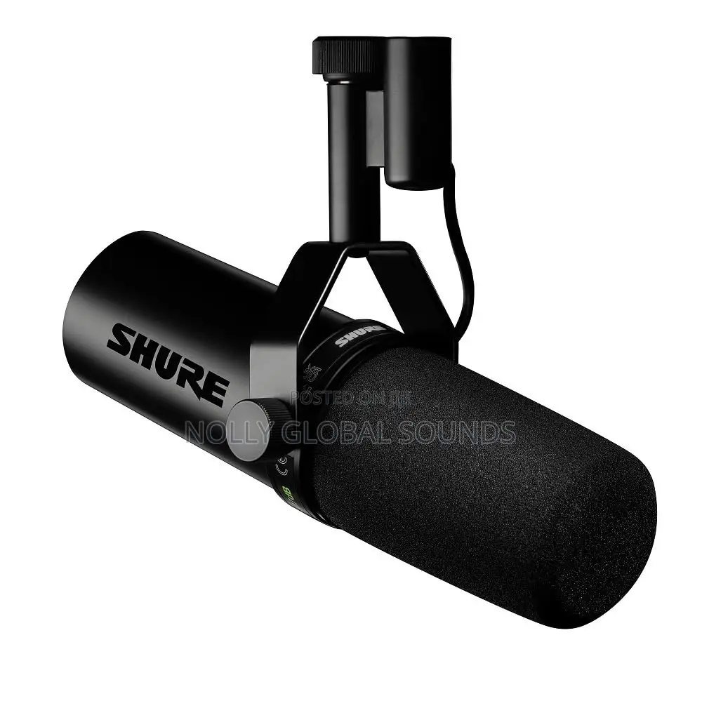 Shure Sm7db Dynamic Studio Microphone With Built-in Preamp – XLR Mic