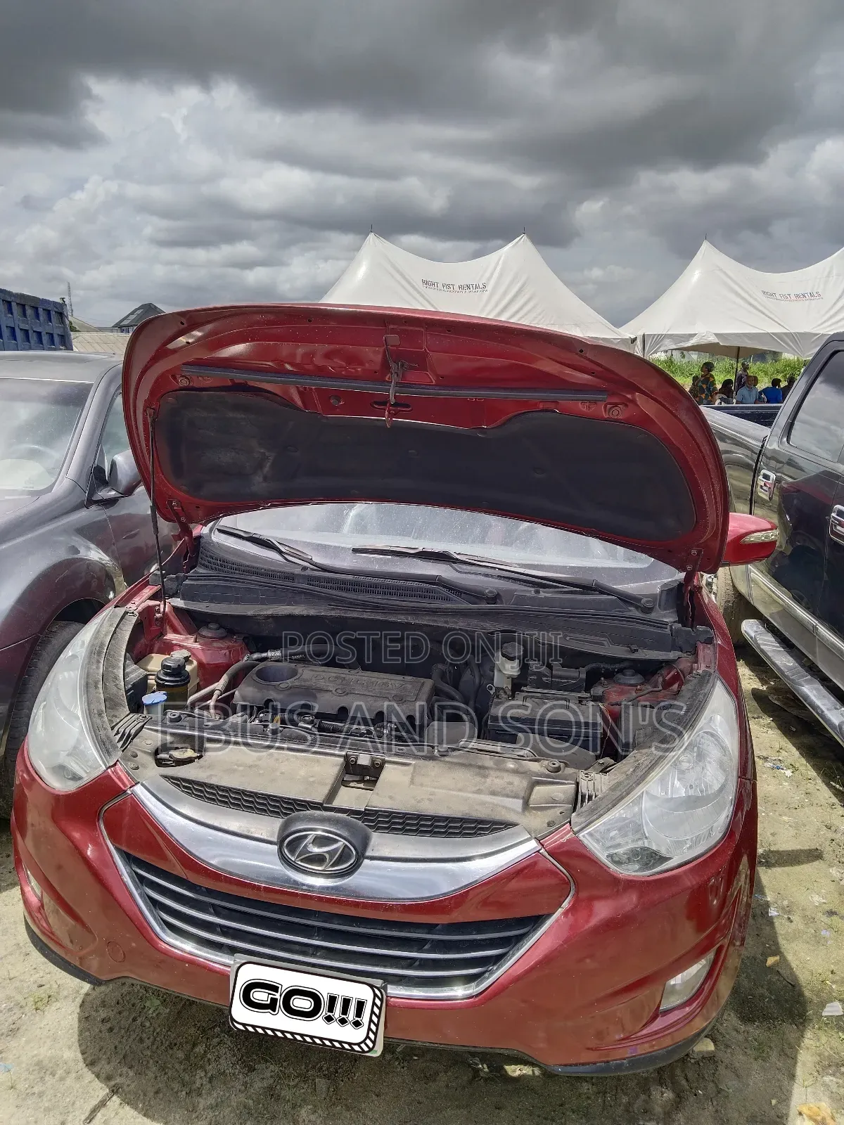 Hyundai Ix35 2013 Red