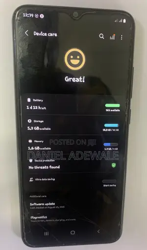 Samsung Galaxy A02S 64 GB Black