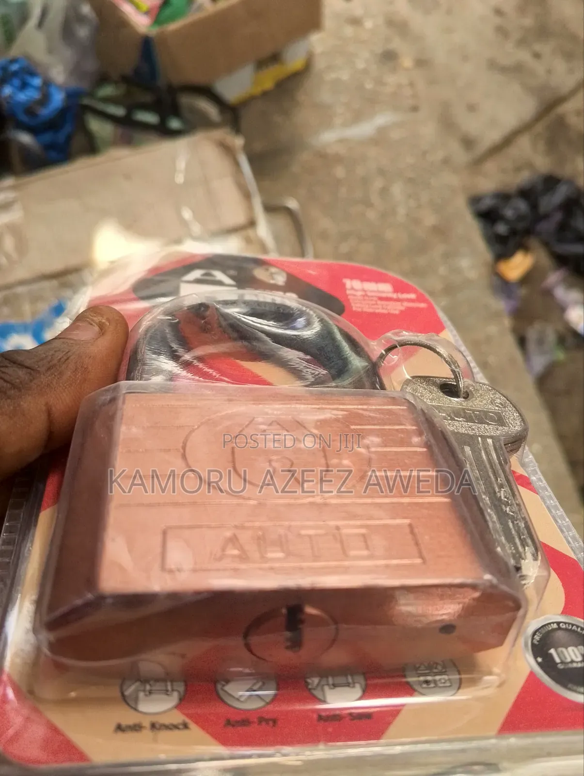 Auto Padlock Original 70mm