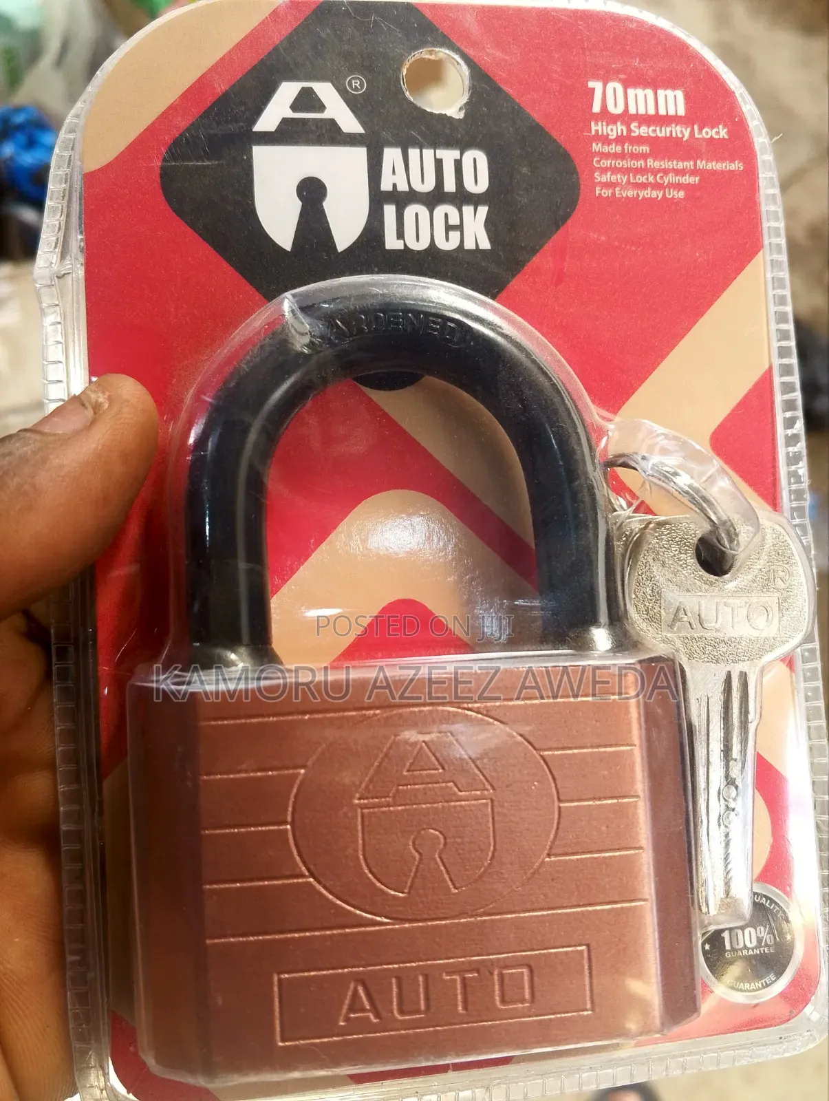 Auto Padlock Original 70mm