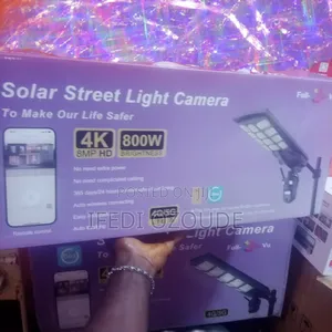Ubox Double Lens 800watts Solar Street Camera