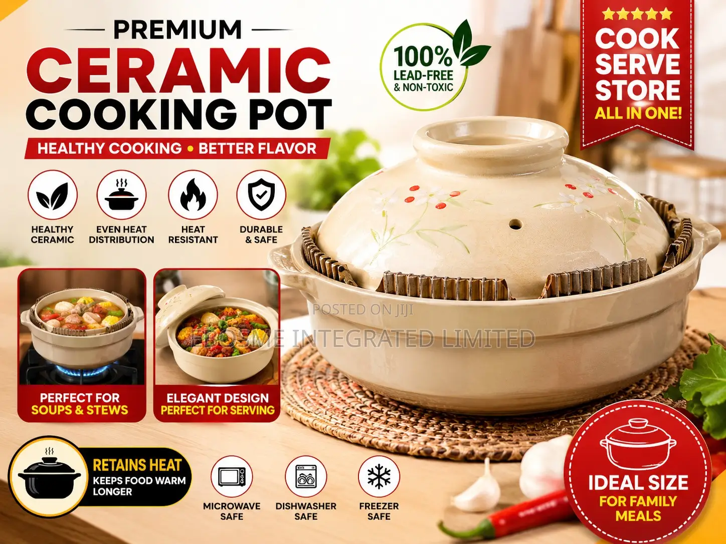 Ceramic Cooking Pot