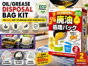 Oil/Grease Disposable Bag Kit