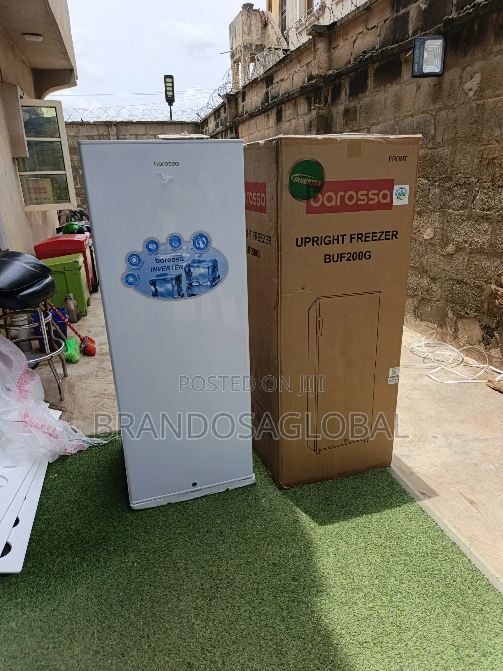 Barossa 200l Upright Freezer [Buf200g]High Efficiency Freezing Machine