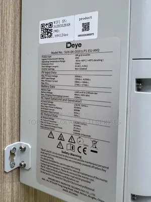 Deye 6kva Off Grid Hybrid Inverter