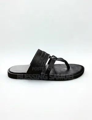 Men's Leather Palm Slippers