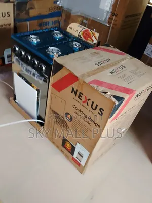 Nexus Gas Cooker With Fast Heating Burners