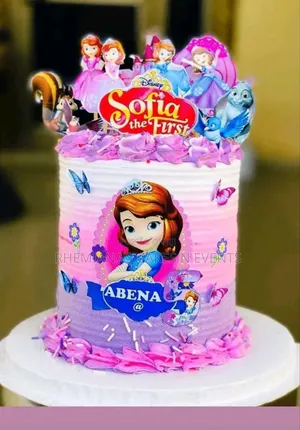 Kiddies Birthday Cake And Children Character Cake