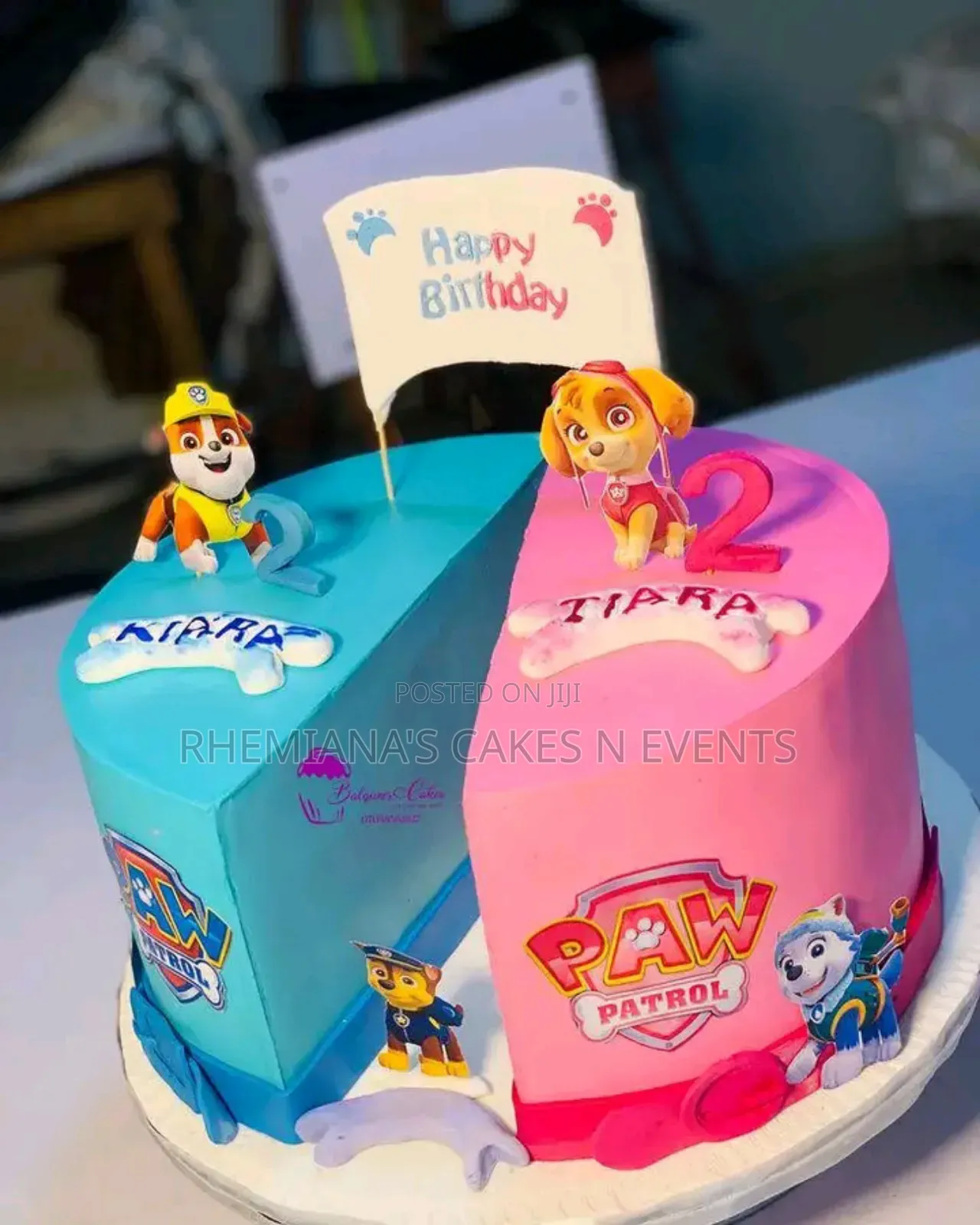 Kiddies Birthday Cake And Children Character Cake