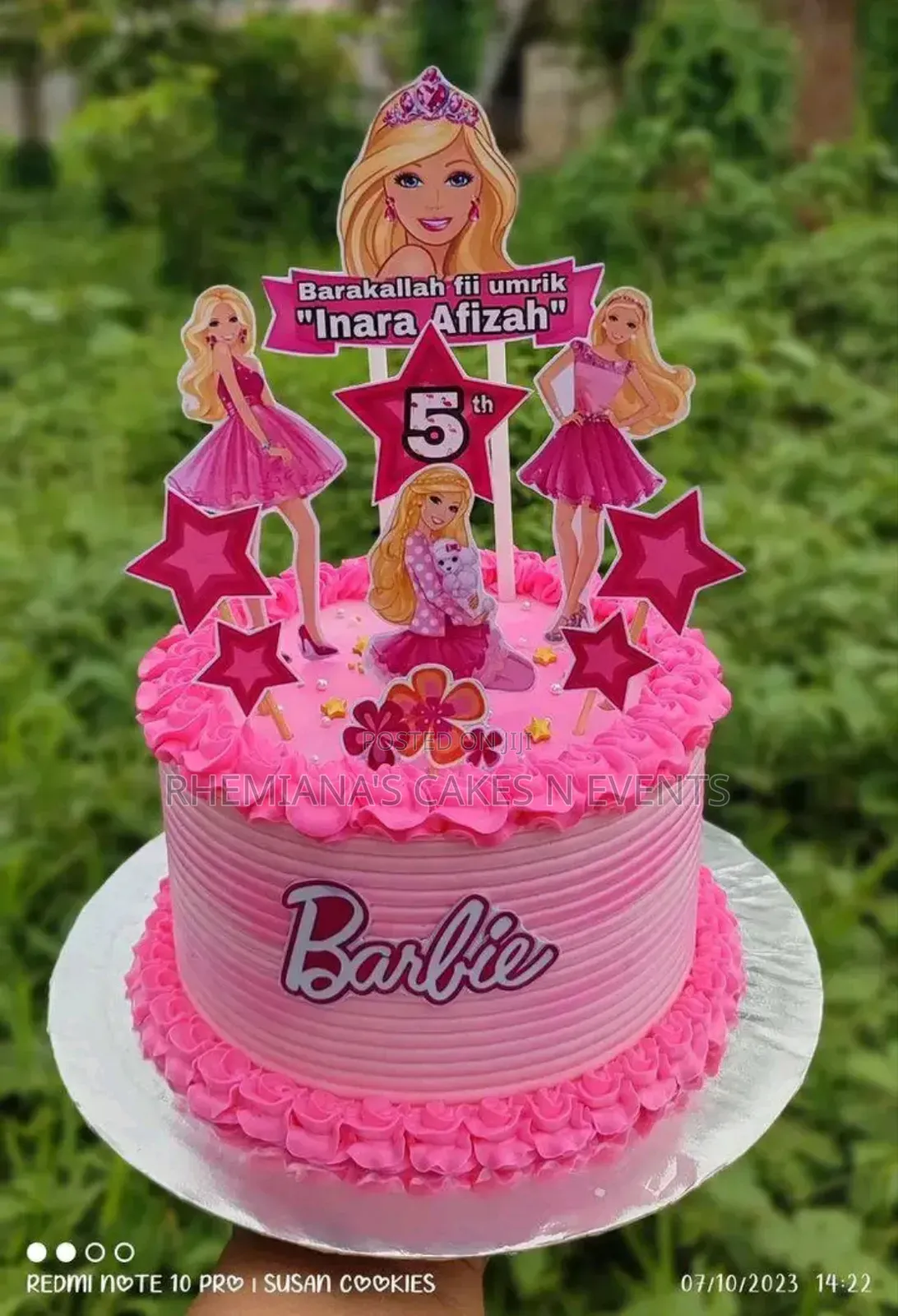 Kiddies Birthday Cake And Children Character Cake