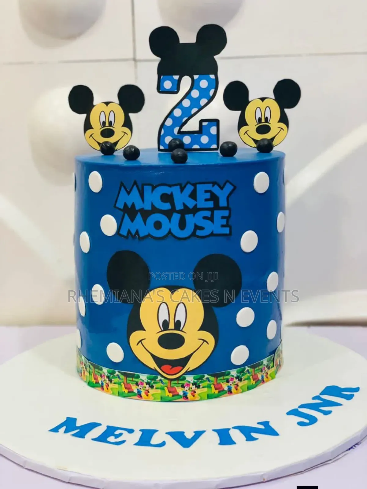 Kiddies Birthday Cake And Children Character Cake