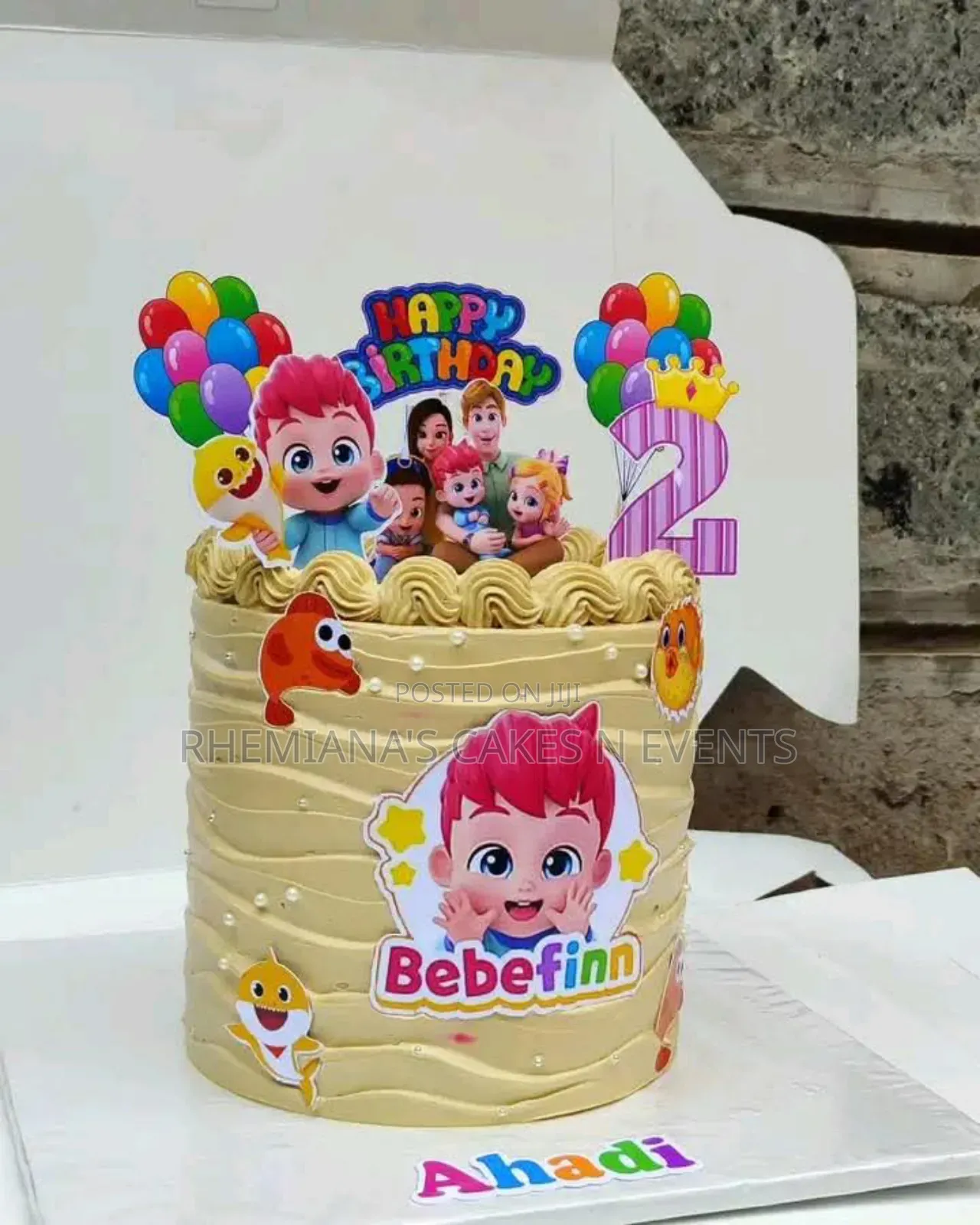 Kiddies Birthday Cake And Children Character Cake