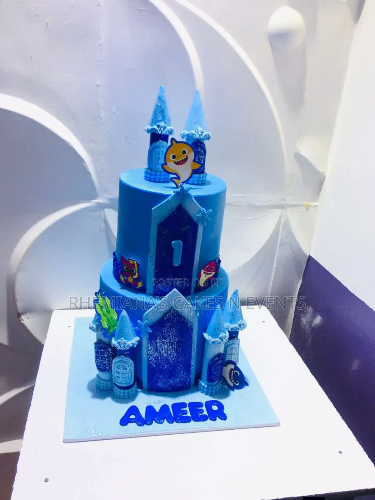 Kiddies Birthday Cake And Children Character Cake