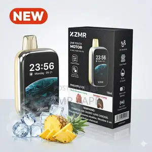 ZMR 30000puffs,Vape – Pineapple Ice, Sweet Cool, 2.4′′ Touch Screen,