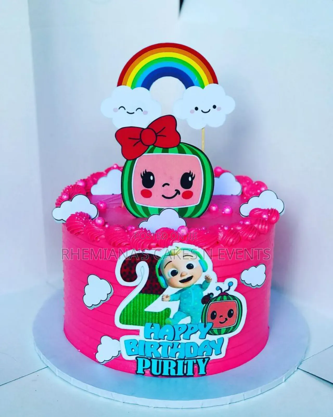 Kiddies Birthday Cake And Children Character Cake