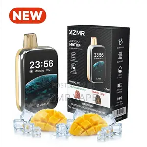 Zmr30000puffs Mango Ice Vape Refillable Screen Rechargable Puff Shisha
