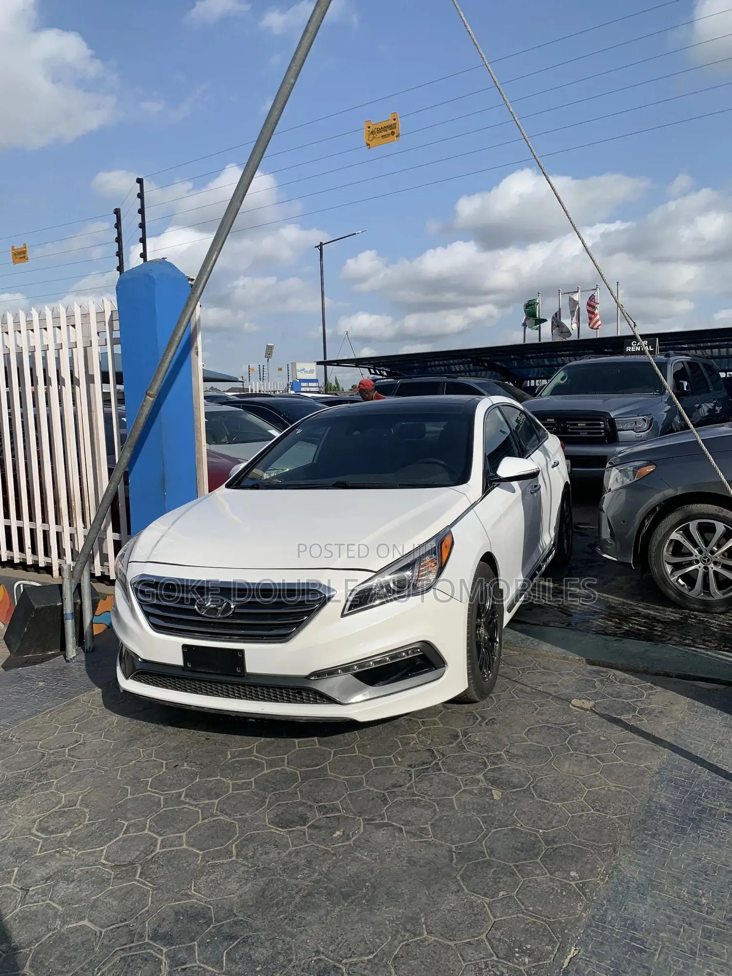 Hyundai Sonata 2017 White