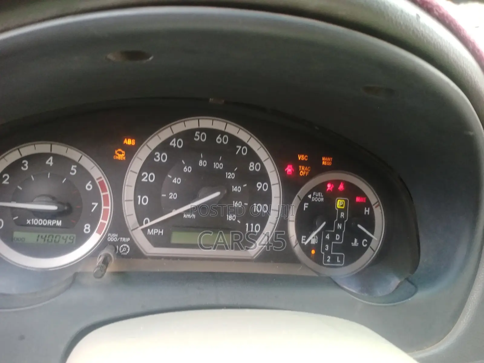 Toyota Sienna 2005 Blue