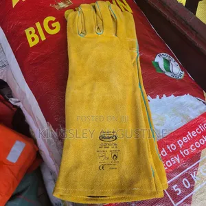 Yellow Welders Glove