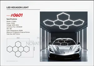6 Sets Hexagon Led Light for Space Beatification