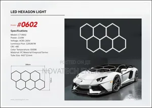 6 Sets Hexagon Led Light for Space Beatification