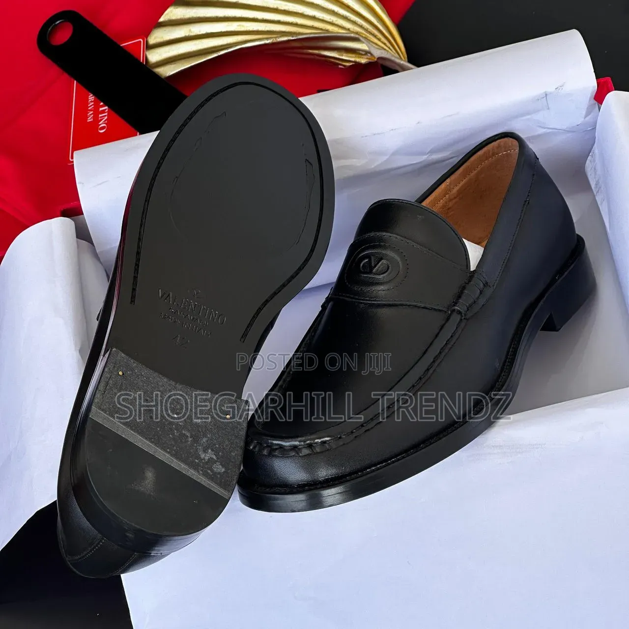 Mens Valentino Leather Shoes