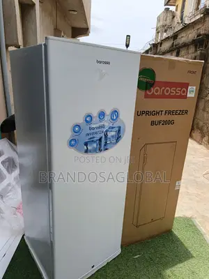 Barossa 200l Upright Freezer [Buf200g] Spacious Uprightstorage Freezer