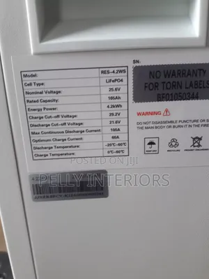 Hyper Power Solar Lithium Battery 4.22kwh 24volts