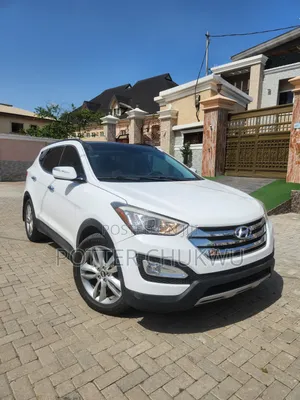 Hyundai Santa Fe Limited 4dr SUV (3.3L 6cyl 6A) 2014 White