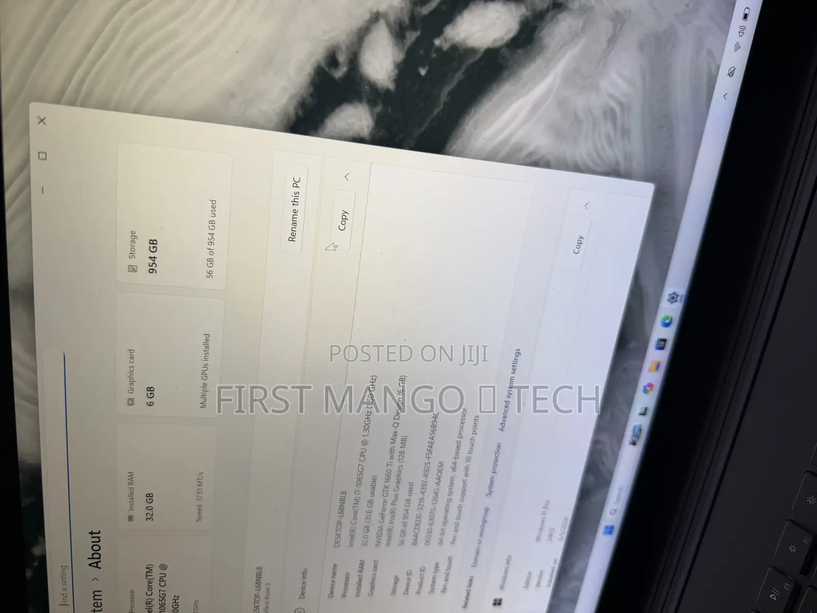 Laptop Microsoft Surface Book 3 32GB Intel Core i7 SSD 1T