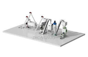 Custom 1-2tph Poultry Feed Production Line for Sale