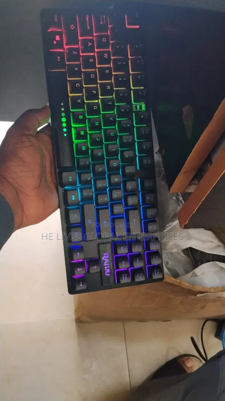 Wireless Gaming Keyboard and Mouse RGB