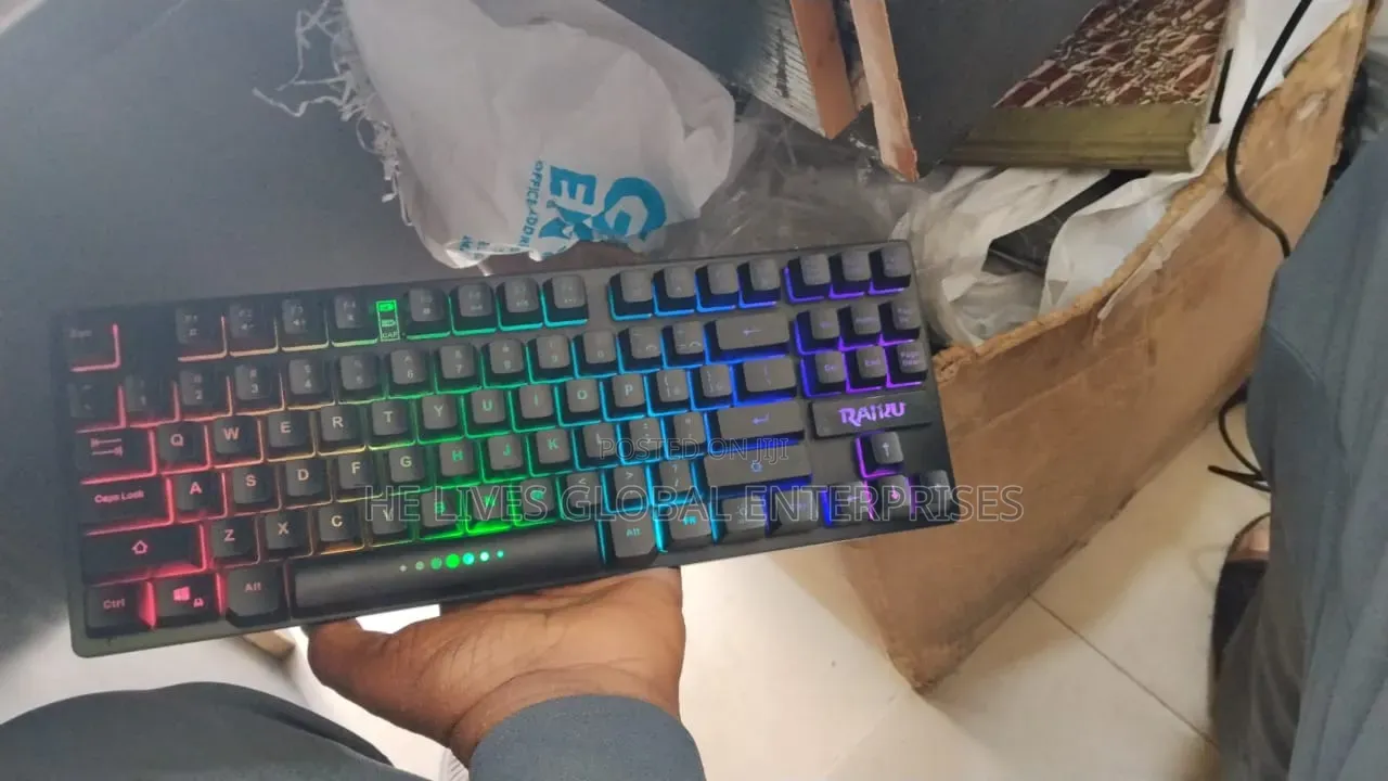 Wireless Gaming Keyboard and Mouse RGB