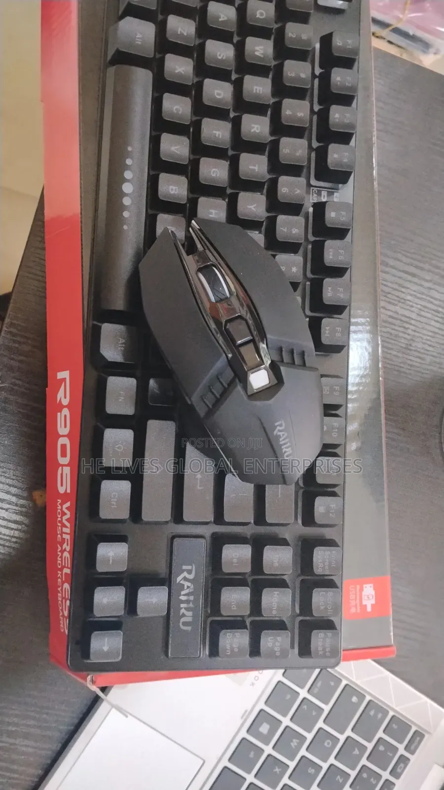 Wireless Gaming Keyboard and Mouse RGB