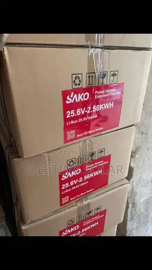 2.56kwh Lithium Ion Battery Sako 24volts System and Very Affordable