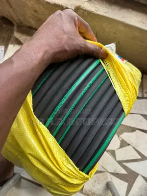 6mm Heavy Duty 1/4" Black Hose