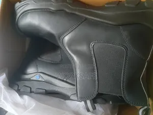 Strong Grip Oil Field Safety Work Boots Anti-crush Anti Slip Steel Toe