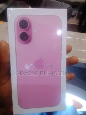 New Apple iPhone 16 128 GB Pink